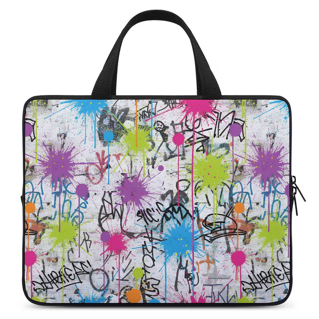 Colorful Street Art Laptop Bag