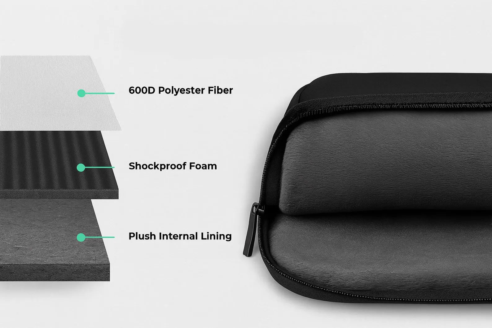 Cute Black Cat Laptop Bag